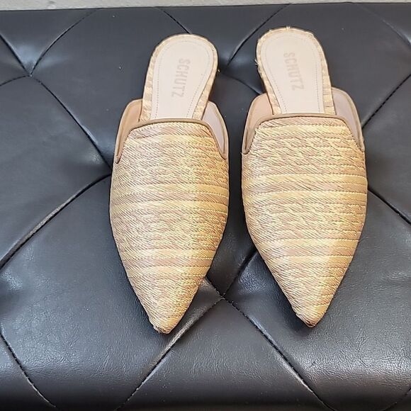 SCHUTZ Renly Slip on Pointed Toe  Flats - Picture 2 of 7